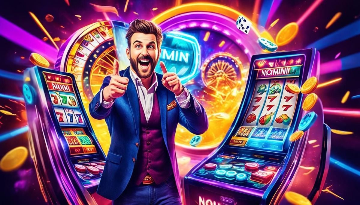 Layar smartphone menampilkan game tembak ikan populer dengan grafis jelas